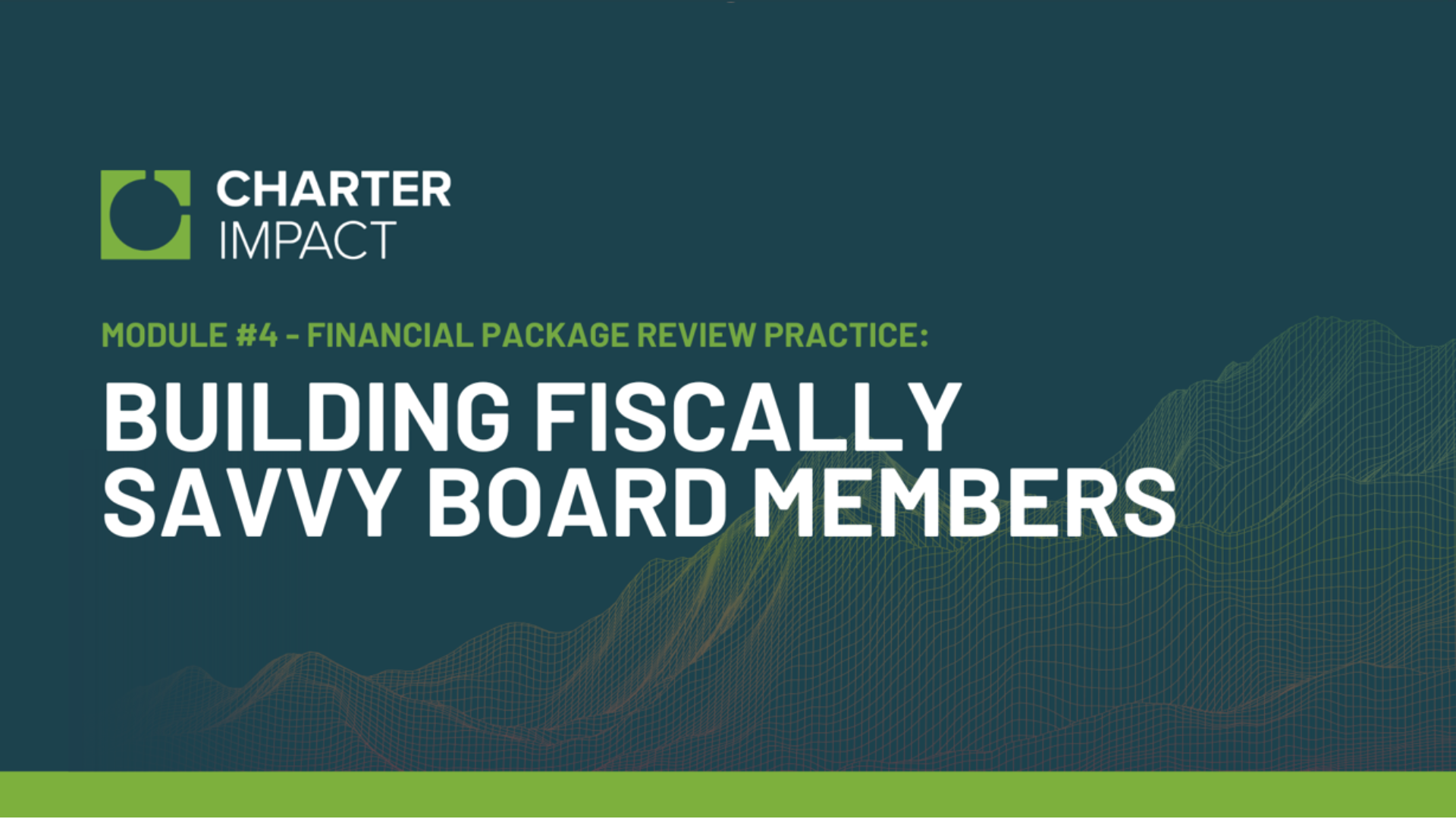 Module #4 - Financial Package Review Practice